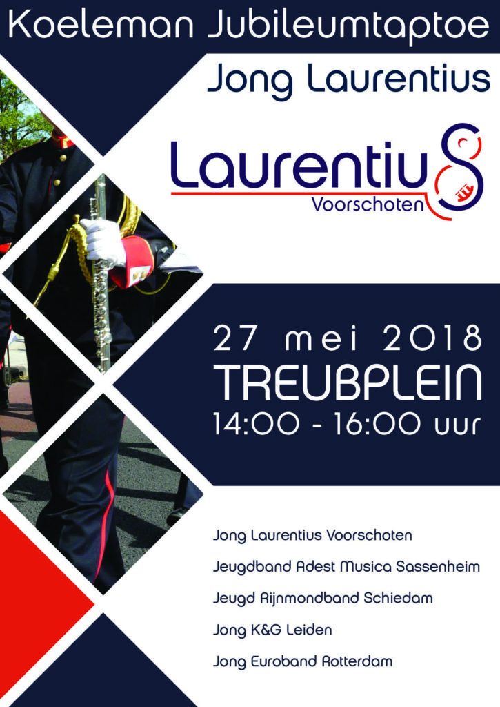 Koeleman Jubileumtaptoe Jong Laurentius 27 mei 2018